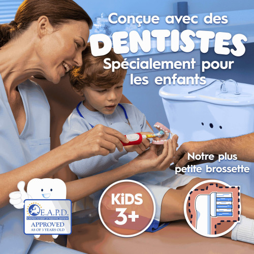 Kids Roi Lion Brosse à Dents Électrique 3 ans et +