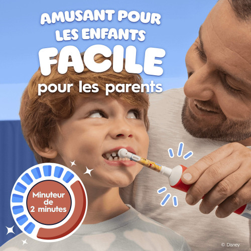 Kids Roi Lion Brosse à Dents Électrique 3 ans et +