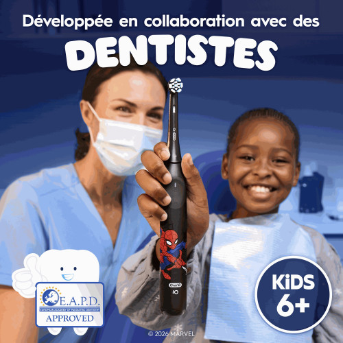 Oral-B Brossettes Spider-Man Lot de 3 Nettoyage Doux Enfant Pharma360