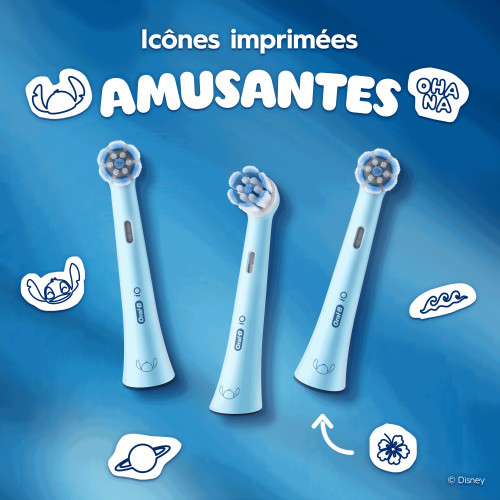 Oral-B iO Kids Brossettes x3 Brosse Ludique & Douceur Enfants Pharma360