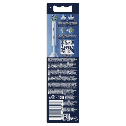Pack de 8 Brossettes Dentaire Cross Action X-filaments