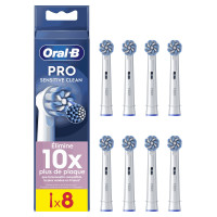 Pack de 8 brossettes Pro Sensitive Clean