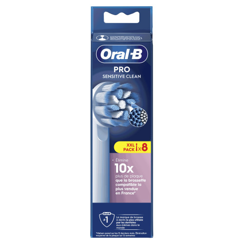Pack de 8 brossettes Pro Sensitive Clean