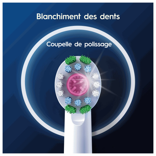 Pro 3D White Brossettes de Rechange Lot de 3 brossettes