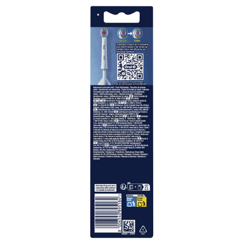 Pro 3D White Brossettes de Rechange Lot de 3 brossettes