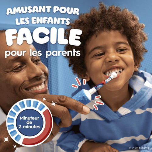 Pro Brosse à dents électrique Kids Spiderman