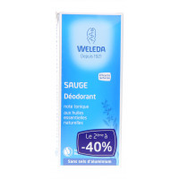 WELEDA Duo Déodorant à la Sauge Lot de 2-7976