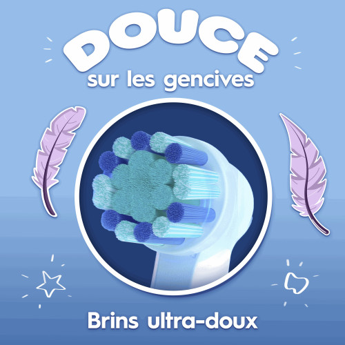 PRO KIDS 3+ Brosse à Dents Électrique La Reine des Neiges