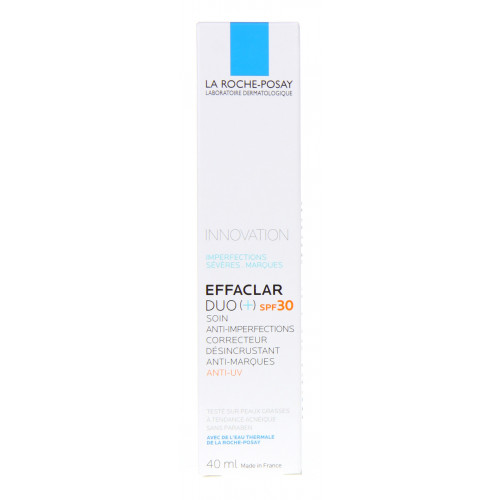 La Roche Posay Effaclar Duo+ SPF30 40mL - Soin Anti-Imperfections