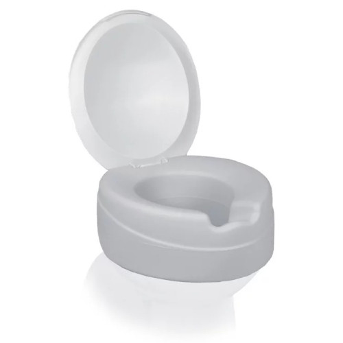 Réhausse WC HERDEGEN : Confort optimal +11 cm, couvercle inclus