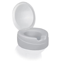 Réhausse WC HERDEGEN : Confort optimal +11 cm, couvercle inclus