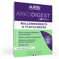 Complément Arkopharma : Fin des Ballonnements en 1h - 30 Gélules