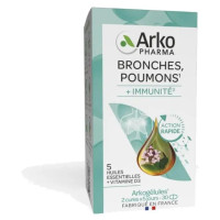 Arkogélules Bronches : 5 huiles essentielles pour bronches et immunité
