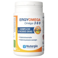 Nutergia Oméga-3-6-9 : Équilibre lipidique complet en 90 capsules