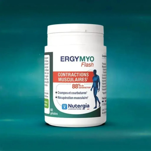 Nutergia Ergymyo Flash : Anti-crampe & récupération musculaire rapide