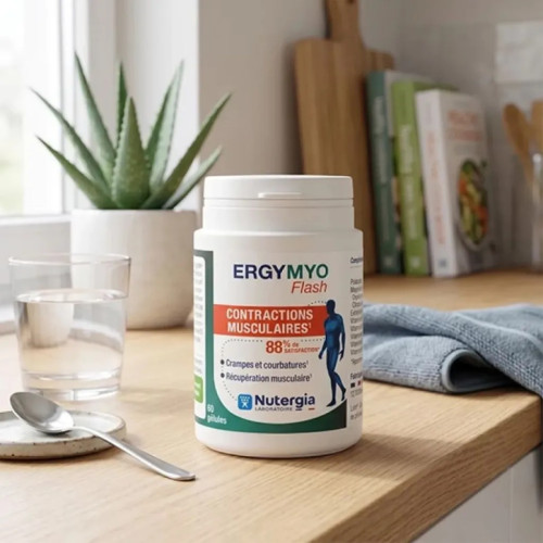 Nutergia Ergymyo Flash : Anti-crampe & récupération musculaire rapide
