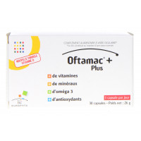 EUROPHTA OFTAMAC + Plus Capsules à visée occulaire 1 Mois 30 Capsules-7988