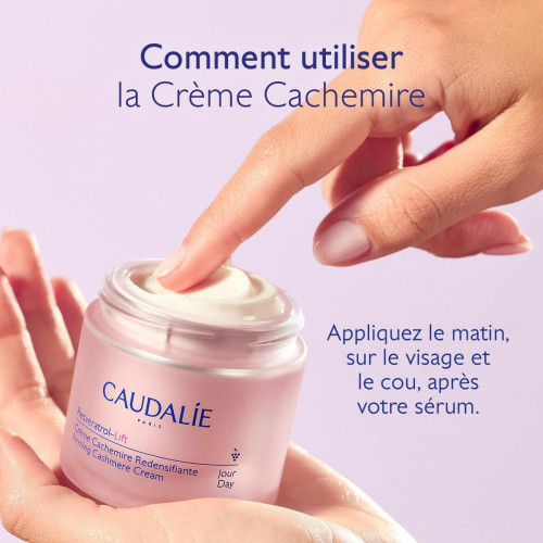 Caudalie Crème Cachemire : Lift & Fermeté avec Resvératrol - 50 mL