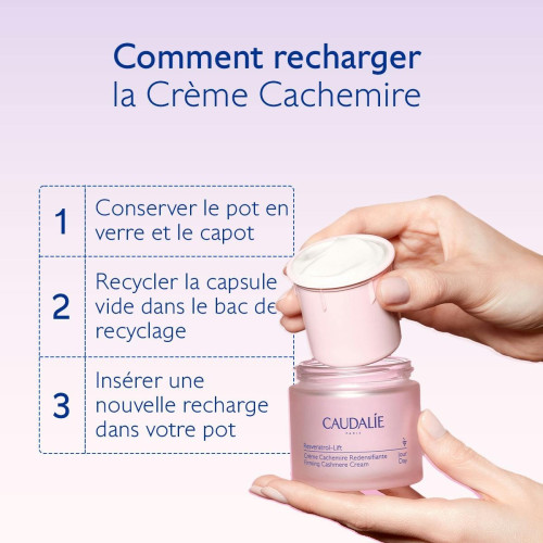 Caudalie Crème Cachemire : Lift & Fermeté avec Resvératrol - 50 mL