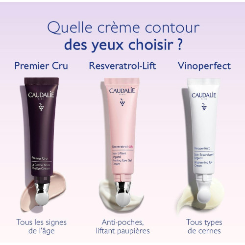 Caudalie Resveratrol-Lift : Soin Yeux Anti-Poches & Lift Instantané