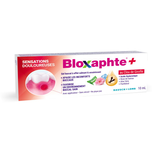 BLOXAPHTE + au Clou de Girofle Gel Buccal Apaisant 10 ml