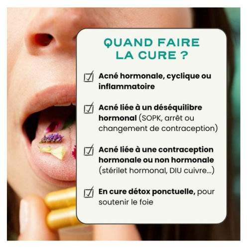 Circles CLEAR - Gélules Détox Peau Nette | Acné Hormonale