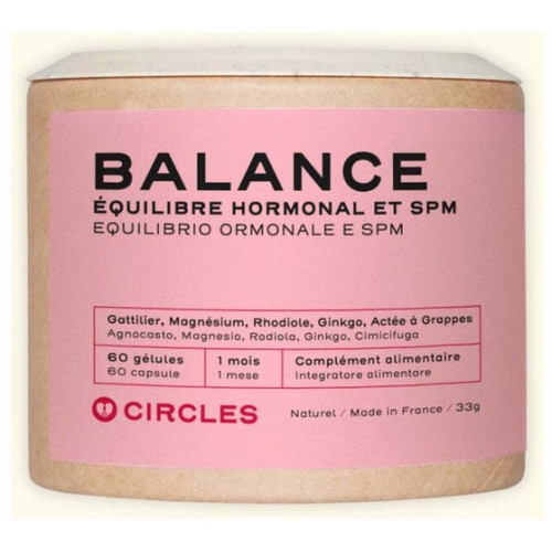 Circles BALANCE - Équilibre hormonal & SPM | 60 Gélules