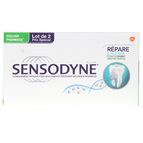 SENSODYNE PRO Pâte dentifrice Répare & Protège Lot de 2-7997