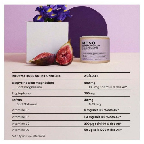 Circles Meno : Gélules pour un soulagement naturel