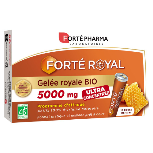 Gelée Royale Bio 5000 mg - Énergie & Immunité en 10 Jours