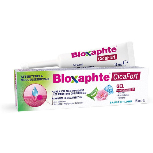Gel Cicafort Bausch & Lomb : Cicatrisation et apaisement muqueuses