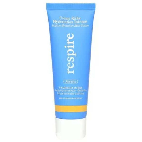 Crème Respire : Hydratation Intense Visage - 99% Naturel
