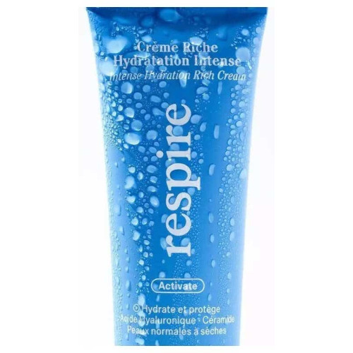 Crème Respire : Hydratation Intense Visage - 99% Naturel