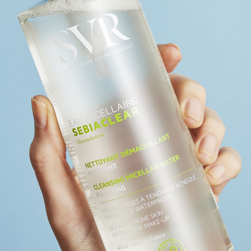 Eau Micellaire SVR Sebiaclear : Nettoyage & Démaquillage Doux