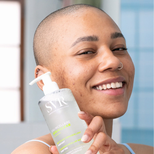 Eau Micellaire SVR Sebiaclear : Nettoyage & Démaquillage Doux