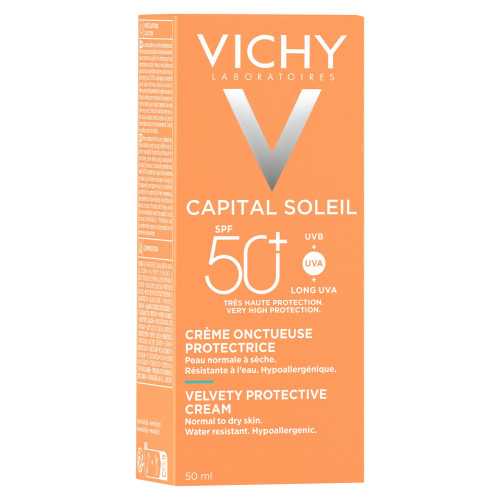 CAPITAL SOLEIL Crème Onctueuse Perfectrice de peau SPF 50