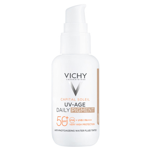 Vichy Capital Soleil UV-Age Fluide Teinté SPF50+ 40ml Anti-âge Pharma360