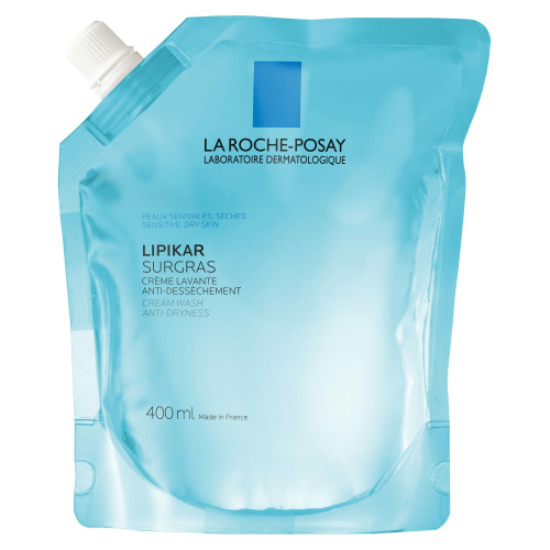 La Roche-Posay Lipikar Surgras Crème Lavante 400ml Peaux Sensibles