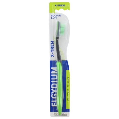 Brosse à dents ados Elgydium : Nettoyage doux et ergonomique 13-18 ans