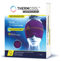 ThermCool Migrainium Violet : Soulagement migraine et fatigue oculaire