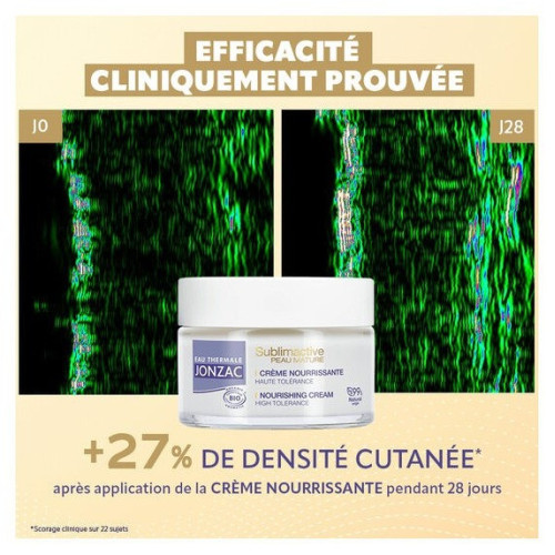 Crème Anti-Âge Bio Jonzac : Lissez rides & redensifiez peau mature