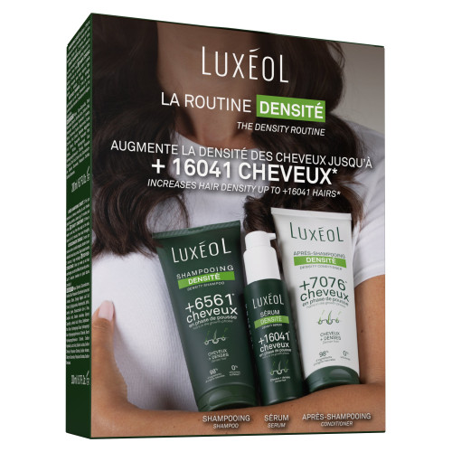 Routine Luxeol Densité : Cheveux + épais cliniquement prouvé
