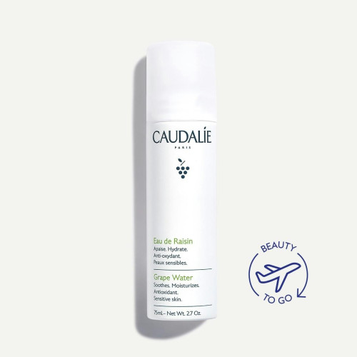 Caudalie Eau de Raisin 75 ml Hydratation et Apaisement Peau Sensible