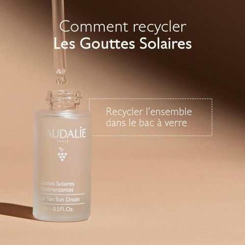 Caudalie Gouttes Solaires Autobronzantes 15ml Teint Hâlé Naturel