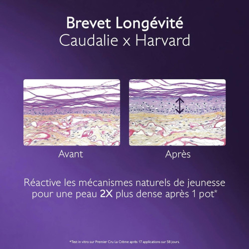 Caudalie Premier Cru La Crème Riche 50ml Anti-Âge Peau Éclatante