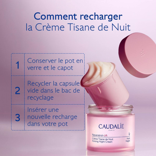 Caudalie Resvératrol-Lift : Crème Nuit Raffermissante & Lissante