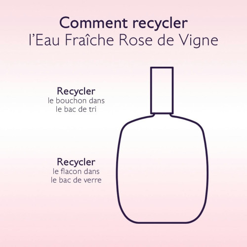 CAUDALIE Rose de Vigne : Eau Fraîche Spray 50ml - Fraîcheur Florale