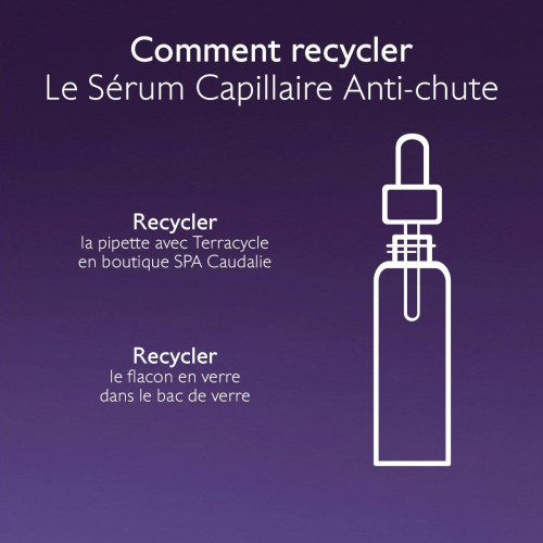 Caudalie Sérum Anti-Chute : Cheveux plus denses et pousse stimulée
