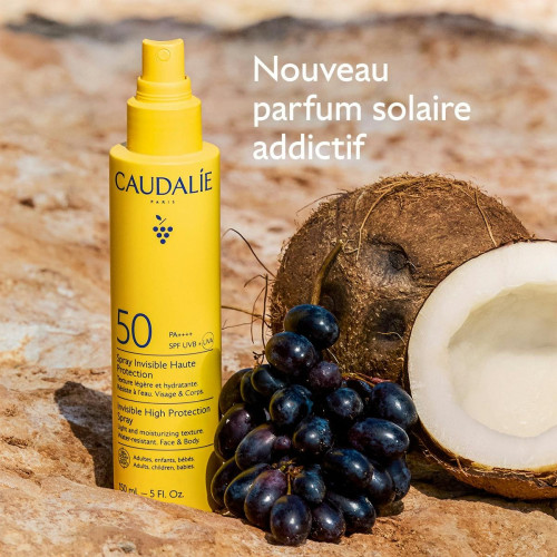 Caudalie Solaire SPF50 Spray : Protection invisible haute protection