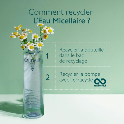 Vinoclean Eau Micellaire Démaquillante 200 ml